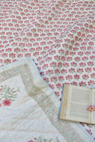 Suhaani Handblock Jaipuri  Quilt : Natural cotton