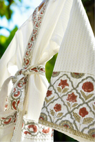 Royal Jaal Waffle Cotton Bathrobe