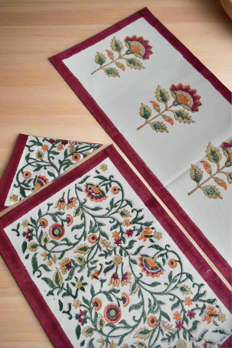 Royal red mat