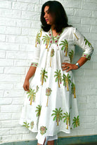 Classic Mughal Kurta Dress: Cotton Kurta
