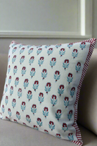 Phulwari Hand Block Cushion Cover Handblock