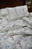 Classic Mughal Jaal Quilted Handblock Bedcover