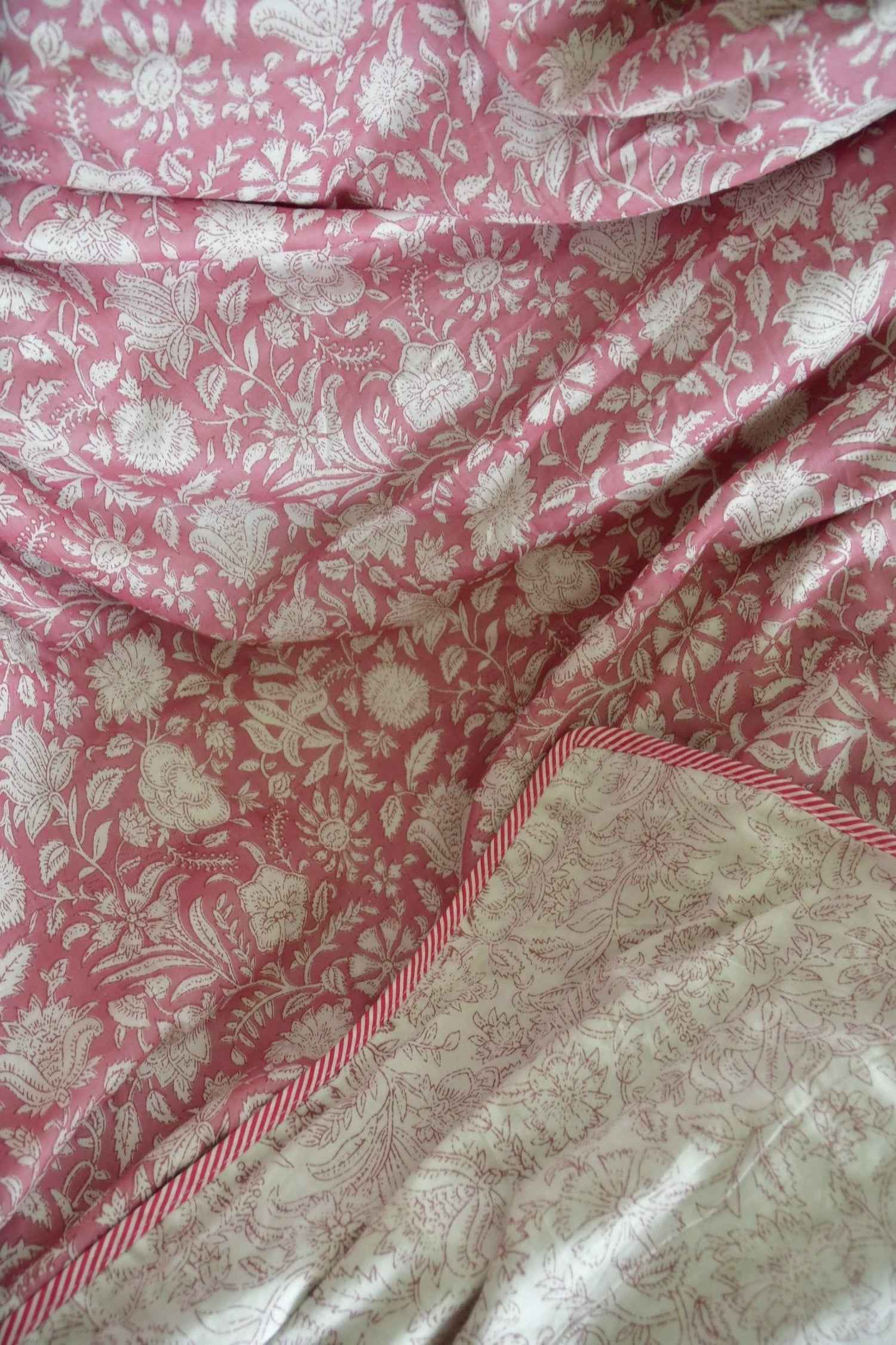Copper rose floral Print Reversible Dohar