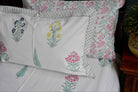 Classic Paanch Buta Handblock Cotton Bedsheet