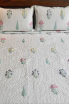 Classic Paanch Buta - Quilted Handblock Bedcover