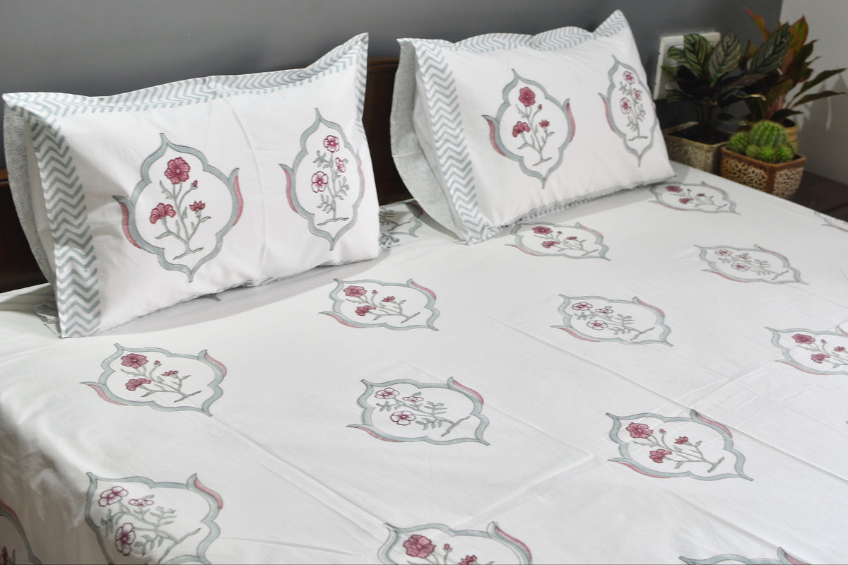 White bedsheet