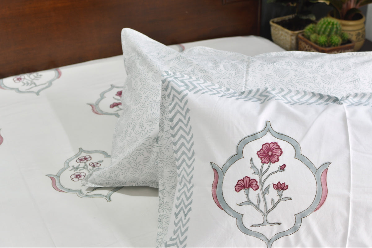 White bedsheet