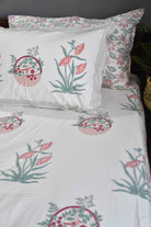 Singing Bird Bedsheet | Nature-Inspired Design | Luxury Bed Linen