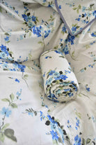 Blue Cherry blossom Print Dohar : Soft & comfortable