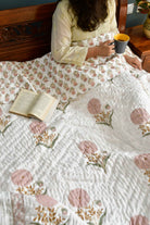 Pink Phool Quilt: Experience Floral Beauty & Cozy Comfort