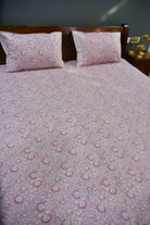 Gulaabi floral Bedsheet - Embrace the Beauty of Spring