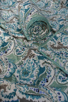Paisley Mul Mul Dohar: Jaipur Print, Lightweight Comfort