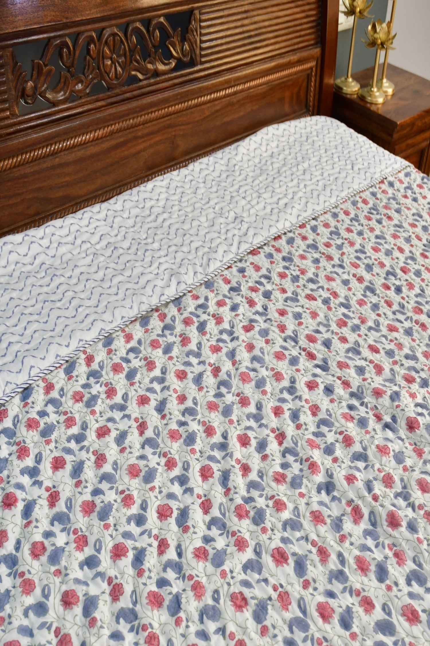 Valley of Flower Quilt : Floral Tapestry Inspired by Nature