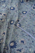 Blue on Blue Mul Mul Reversible Cotton Dohar