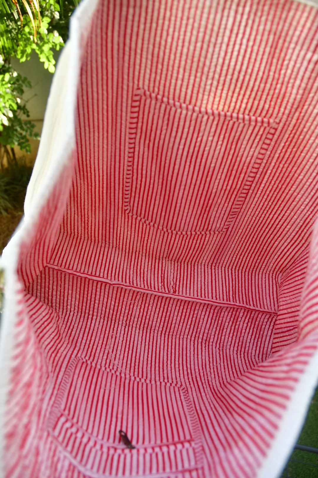 Red Poppy Flower Tote Bag