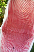 Red Poppy Flower Tote Bag