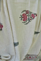 Coral Flowers Handblock Throw : Various designs