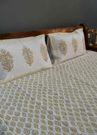Yellow Leaf  Bedsheet : Sunny Autumn Escape