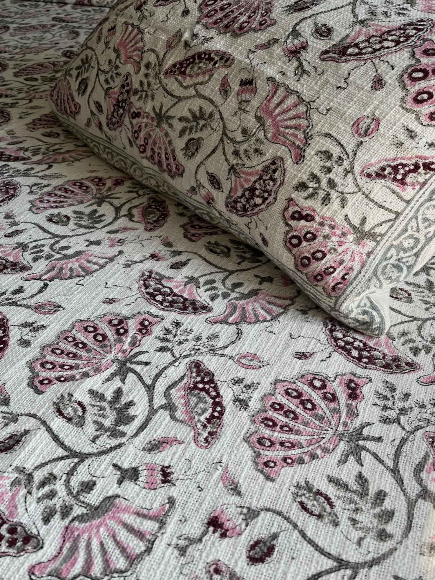 Gulmohar Baag Handloom Bedcover