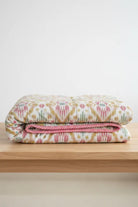 Pink and white Dohar 