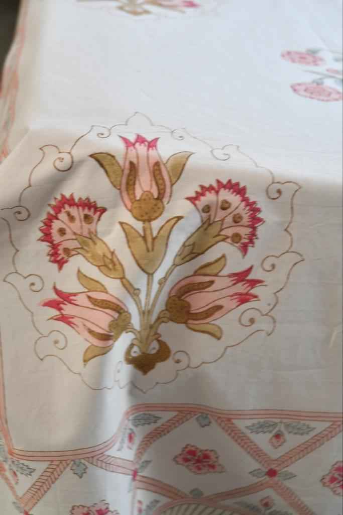 Gulbahaar Cotton Bedsheet : Timeless Elegance